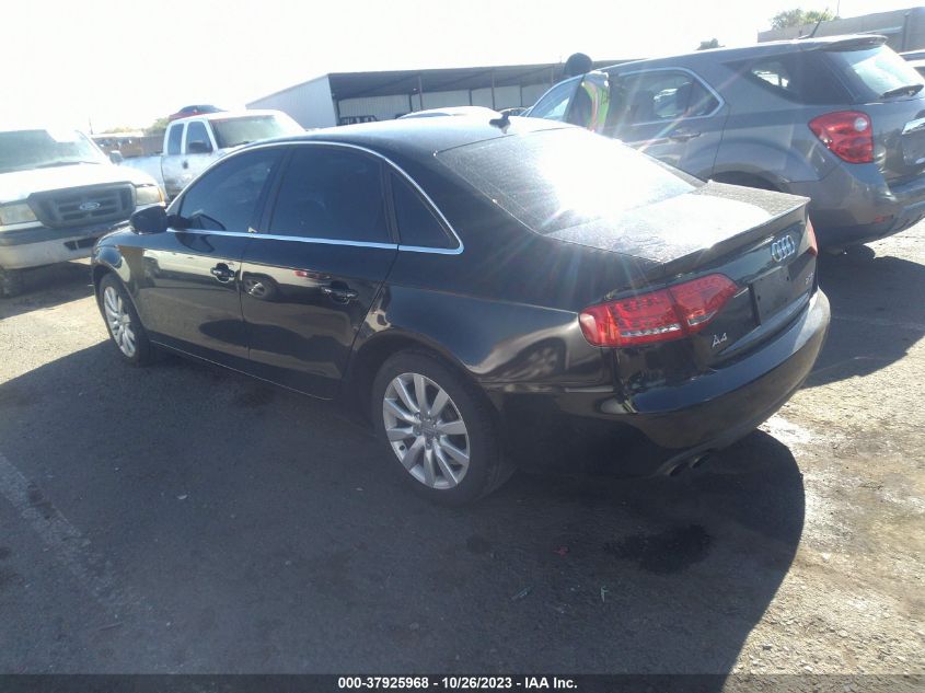 2011 Audi A4 2.0T Premium Plus VIN: WAUEFAFLXBN027009 Lot: 37925968