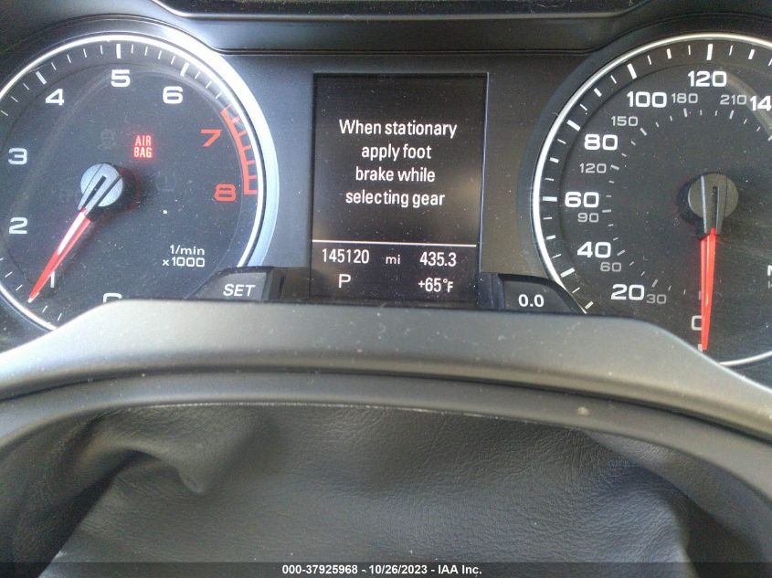 2011 Audi A4 2.0T Premium Plus VIN: WAUEFAFLXBN027009 Lot: 37925968