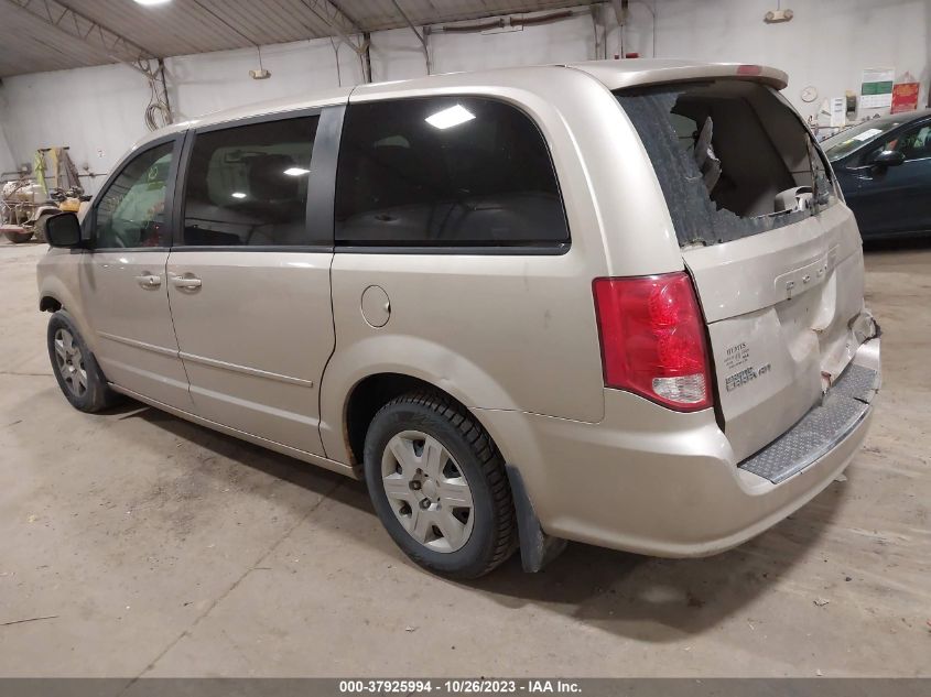 2012 Dodge Grand Caravan Se VIN: 2C4RDGBG8CR381069 Lot: 37925994