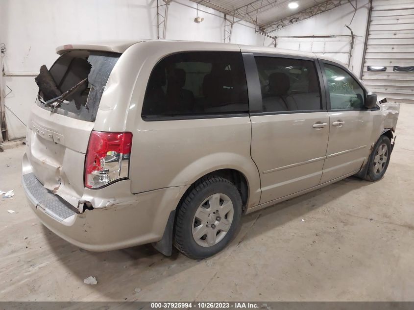 2012 Dodge Grand Caravan Se VIN: 2C4RDGBG8CR381069 Lot: 37925994