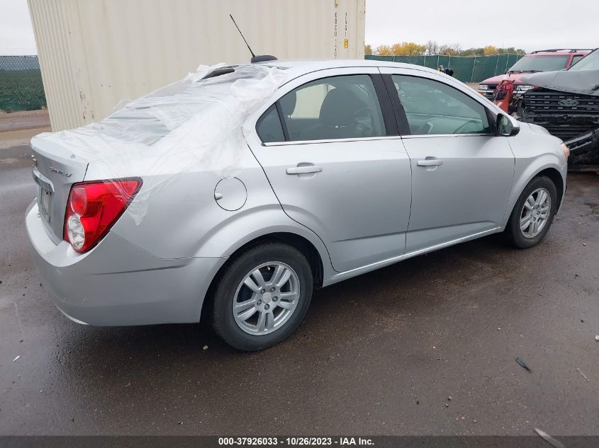 1G1JC5SH2G4131342 2016 Chevrolet Sonic Lt Auto