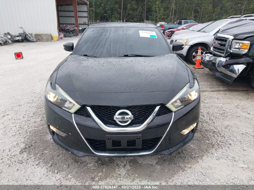 2018 Nissan Maxima Sl VIN: 1N4AA6AP3JC398777 Lot: 37926347