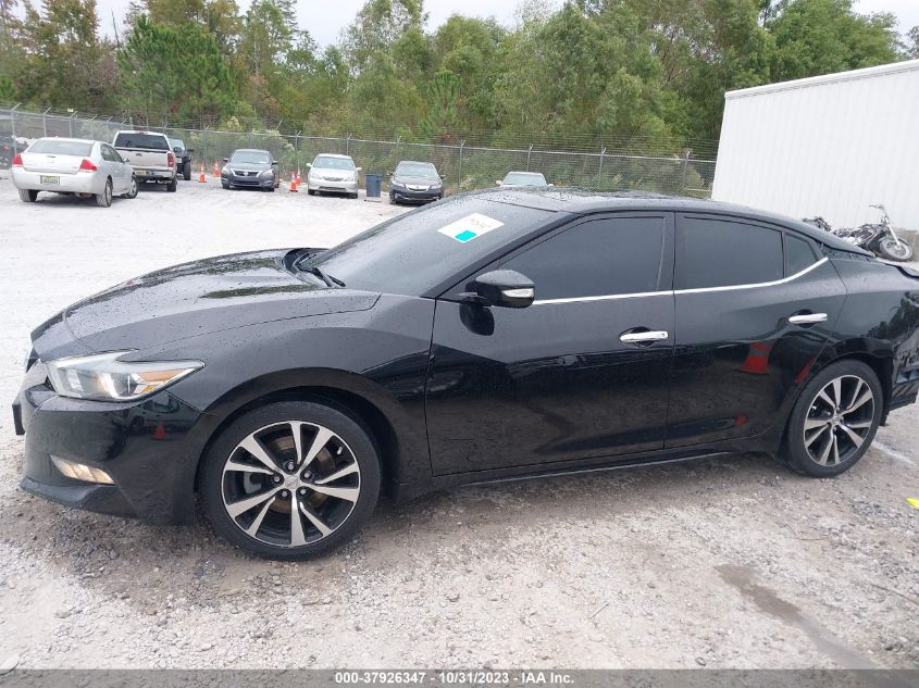 2018 Nissan Maxima Sl VIN: 1N4AA6AP3JC398777 Lot: 37926347
