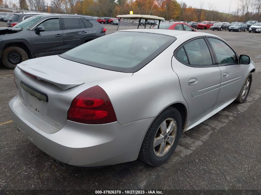 2005 Pontiac Grand Prix Gt VIN: 2G2WS522551158804 Lot: 37926370