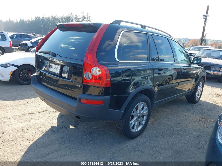 2006 Volvo Xc90 2.5T VIN: YV4CZ592061304188 Lot: 37926412