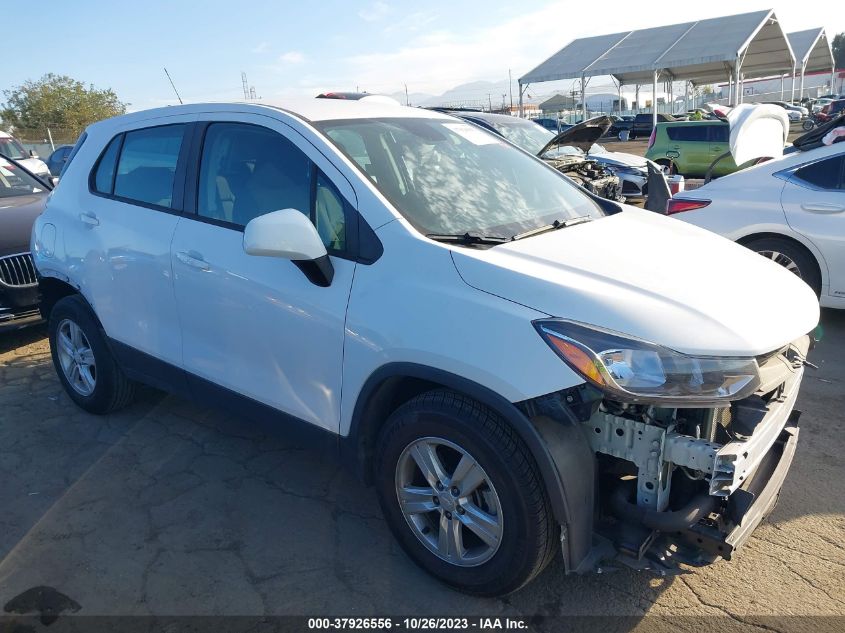 2019 Chevrolet Trax Ls VIN: 3GNCJKSB8KL379573 Lot: 37926556