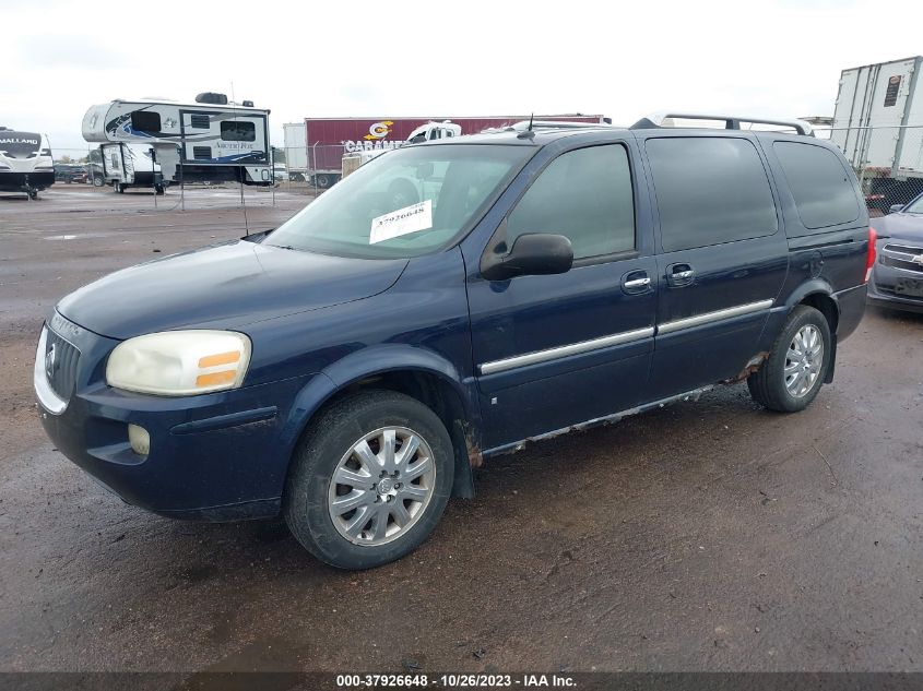 2006 Buick Terraza Cxl VIN: 5GADV33L86D237963 Lot: 37926648