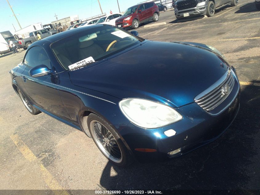 2005 Lexus Sc 430 VIN: JTHFN48Y350065346 Lot: 37926690