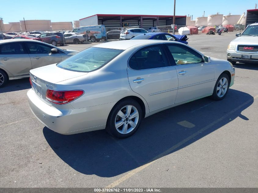 2005 Lexus Es 330 VIN: JTHBA30G455121062 Lot: 37926762