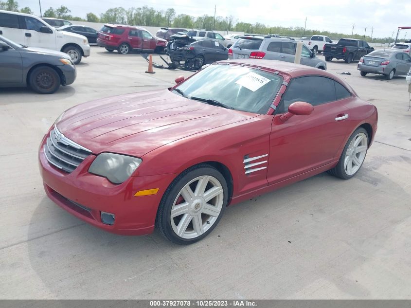 2004 Chrysler Crossfire VIN: 1C3AN69L14X008096 Lot: 37927078