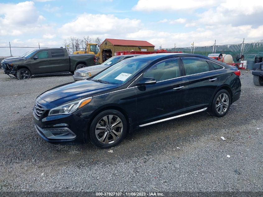 2015 Hyundai Sonata Sport VIN: 5NPE34AFXFH096190 Lot: 37927107