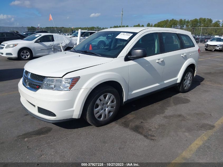 2014 Dodge Journey American Value Pkg VIN: 3C4PDCAB4ET237086 Lot: 37927225