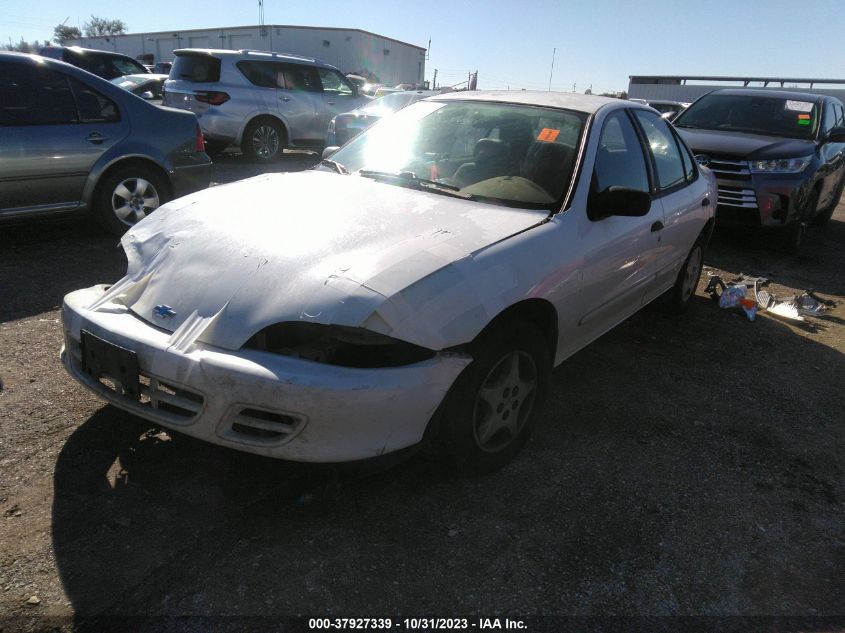 2002 Chevrolet Cavalier VIN: 1G1JC524527177784 Lot: 37927339