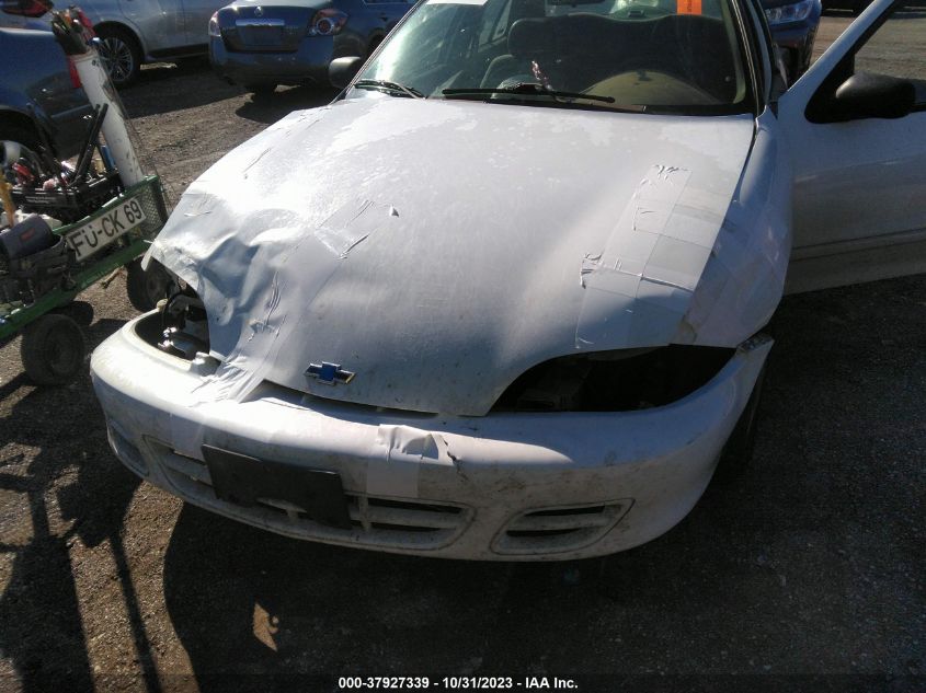 2002 Chevrolet Cavalier VIN: 1G1JC524527177784 Lot: 37927339