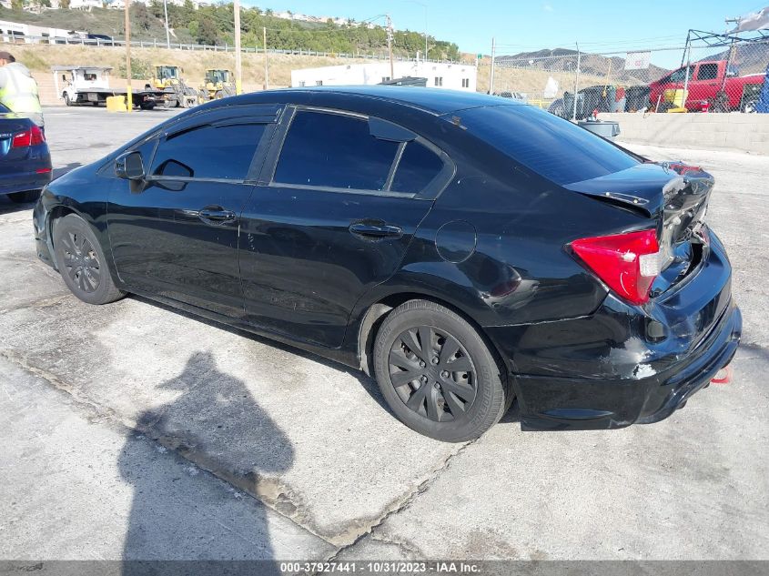 2012 Honda Civic Sdn Lx VIN: 19XFB2F58CE380784 Lot: 37927441