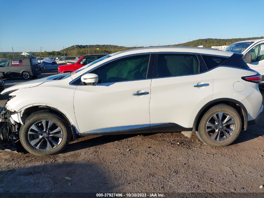 2017 Nissan Murano Sl VIN: 5N1AZ2MG4HN187377 Lot: 37927496