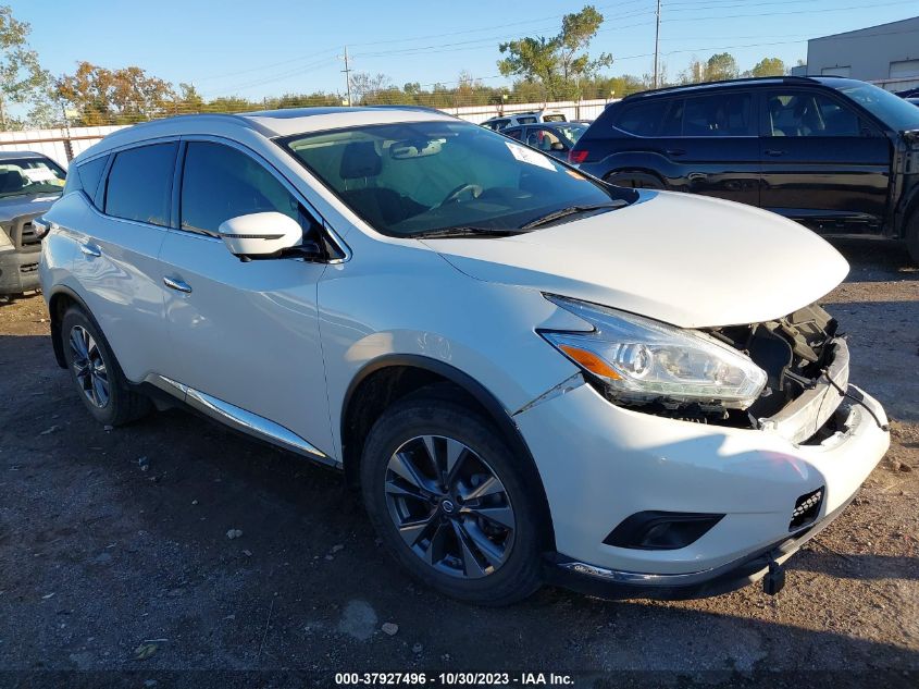 2017 Nissan Murano Sl VIN: 5N1AZ2MG4HN187377 Lot: 37927496