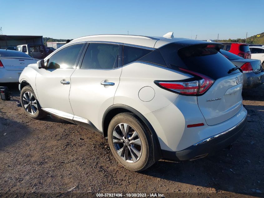 5N1AZ2MG4HN187377 2017 Nissan Murano Sl