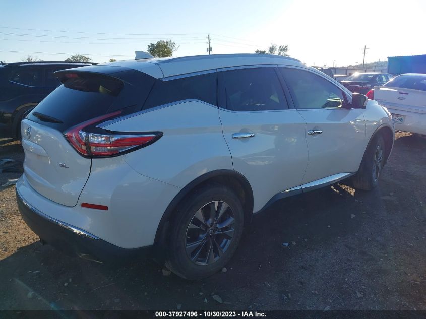 5N1AZ2MG4HN187377 2017 Nissan Murano Sl