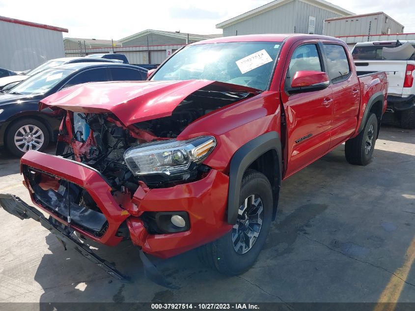 2020 Toyota Tacoma Trd Off-Road VIN: 5TFCZ5AN4LX241260 Lot: 37927514