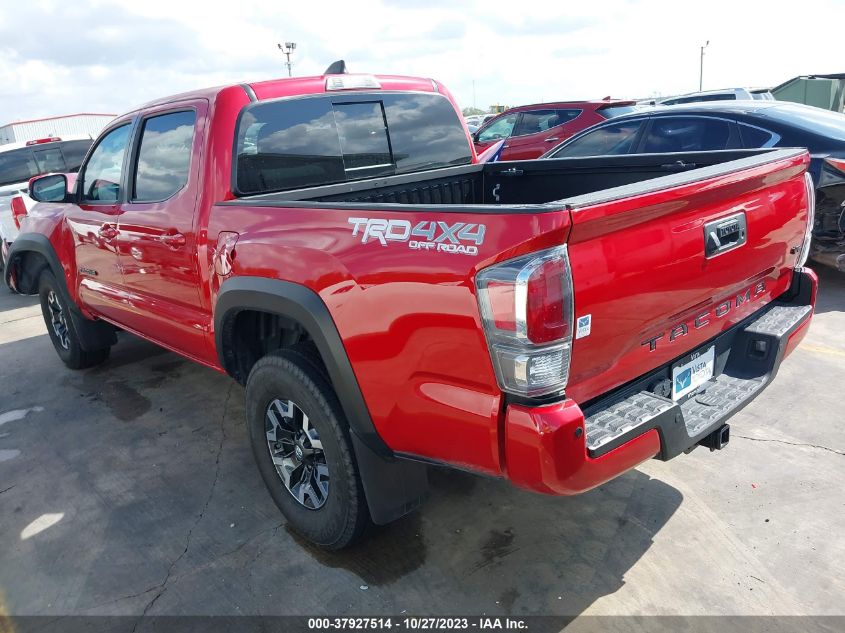 2020 Toyota Tacoma Trd Off-Road VIN: 5TFCZ5AN4LX241260 Lot: 37927514