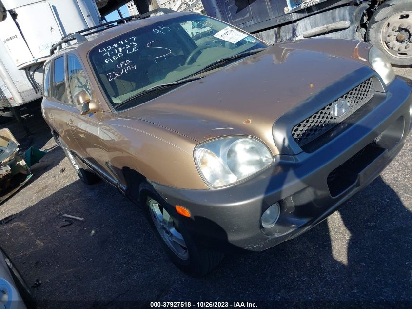 2004 Hyundai Santa Fe Gls VIN: KM8SC13D74U776186 Lot: 37927518