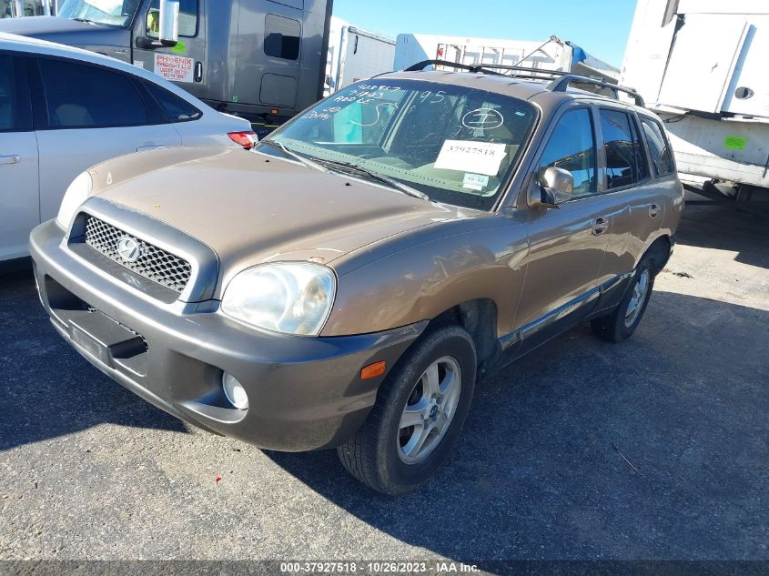 2004 Hyundai Santa Fe Gls VIN: KM8SC13D74U776186 Lot: 37927518