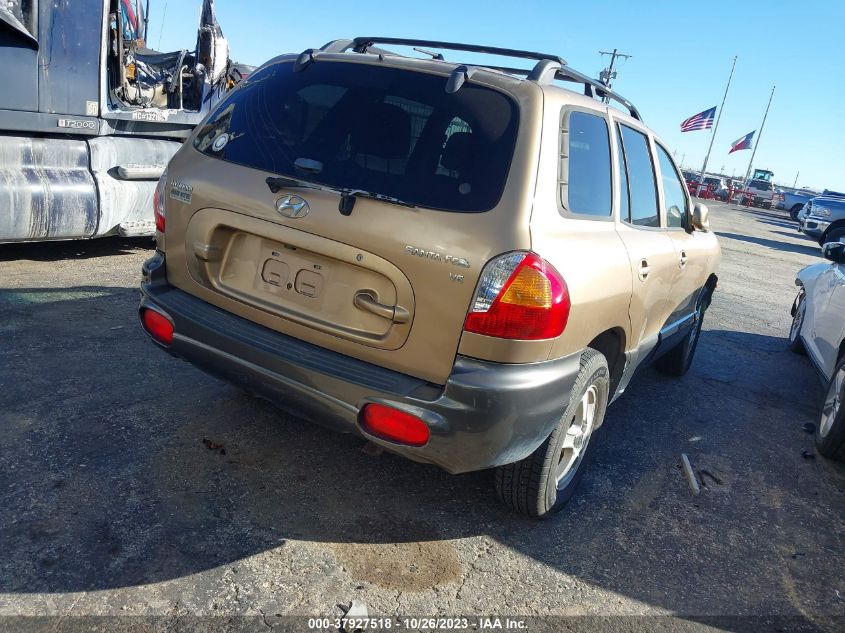 2004 Hyundai Santa Fe Gls VIN: KM8SC13D74U776186 Lot: 37927518