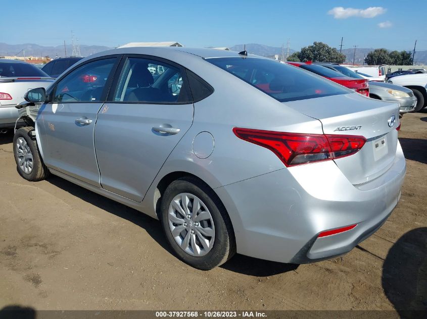 2020 Hyundai Accent Se VIN: 3KPC24A60LE118692 Lot: 37927568