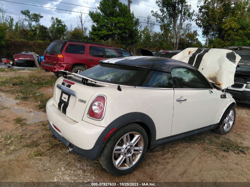 2014 Mini Cooper Coupe VIN: WMWSX1C50ET507842 Lot: 37927633