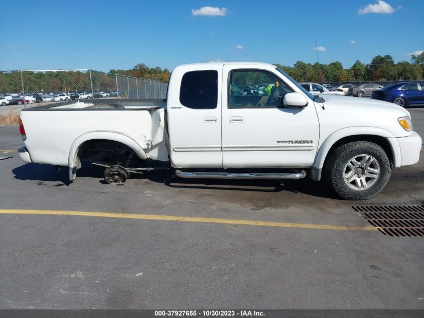 2003 Toyota Tundra Ltd VIN: 5TBBT48183S366853 Lot: 37927655