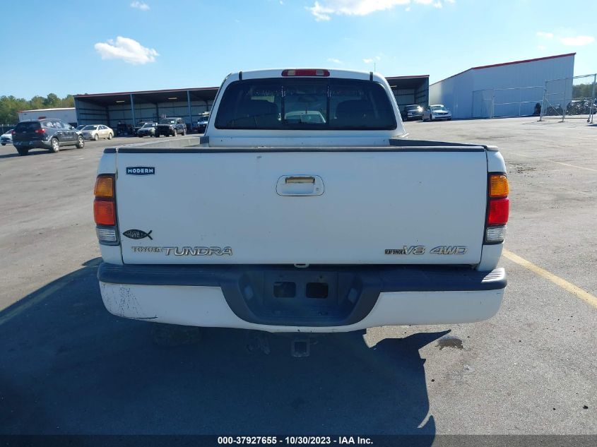 2003 Toyota Tundra Ltd VIN: 5TBBT48183S366853 Lot: 37927655