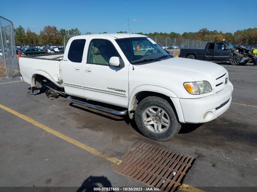 2003 Toyota Tundra Ltd VIN: 5TBBT48183S366853 Lot: 37927655