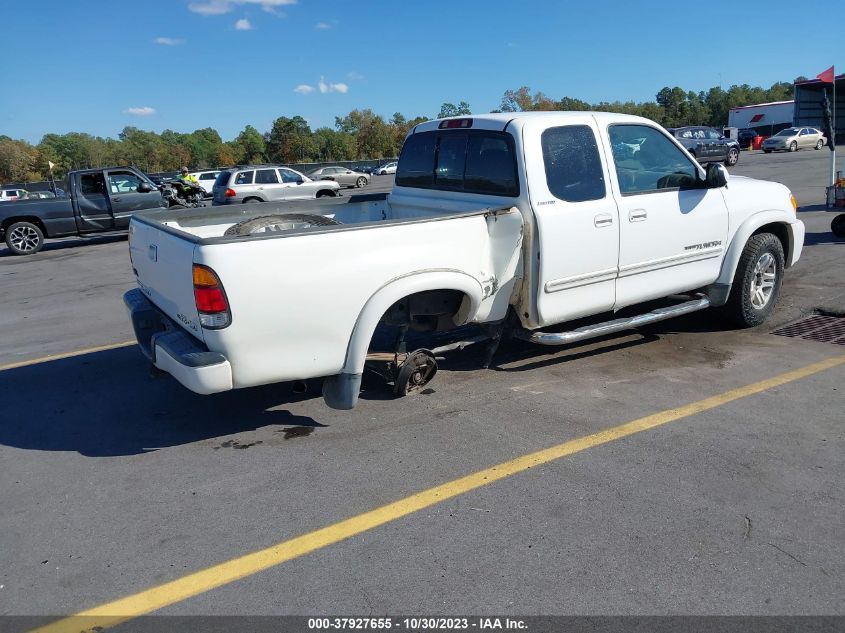 2003 Toyota Tundra Ltd VIN: 5TBBT48183S366853 Lot: 37927655