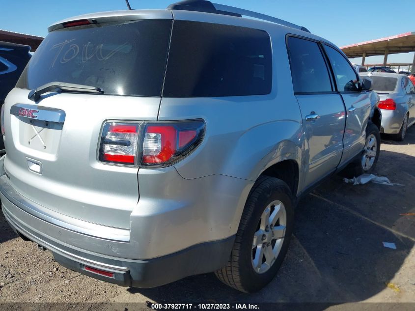 2016 GMC Acadia Sle VIN: 1GKKRPKD5GJ279509 Lot: 37927717