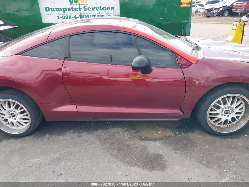 2007 Mitsubishi Eclipse Gs VIN: 4A3AK24F17E051011 Lot: 37927830