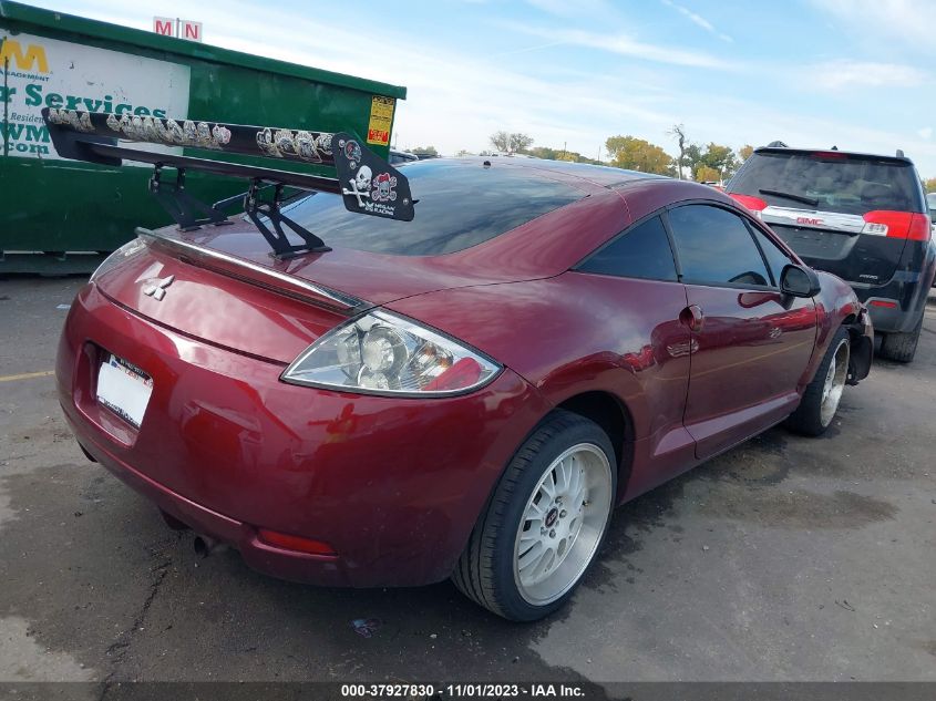 2007 Mitsubishi Eclipse Gs VIN: 4A3AK24F17E051011 Lot: 37927830