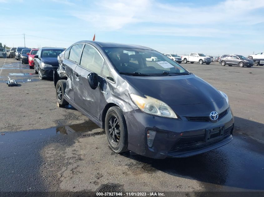 2012 Toyota Prius One/Two/Three/Four/Five VIN: JTDKN3DU2C1513712 Lot: 37927846