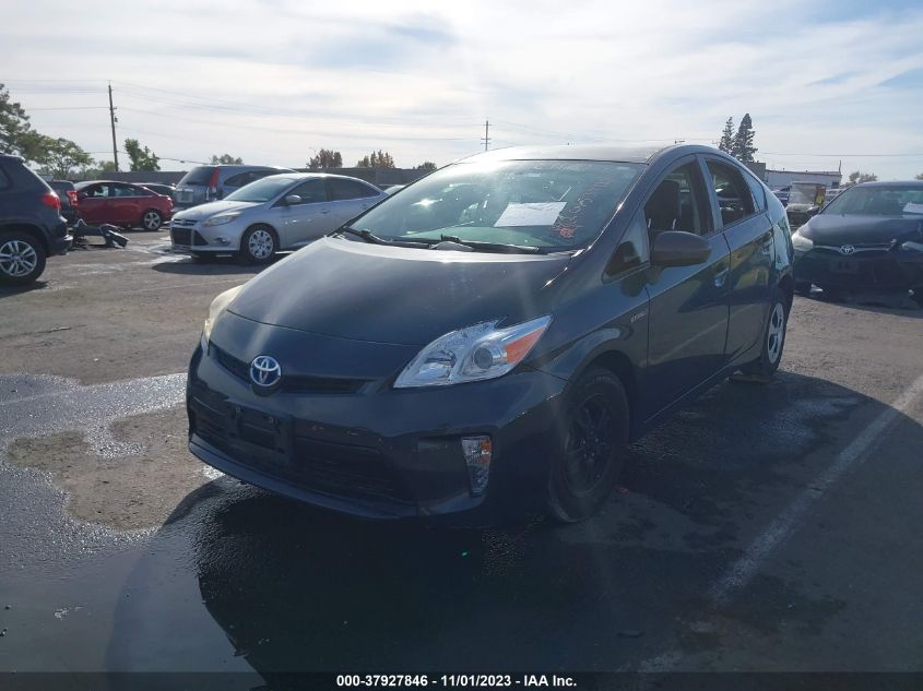 2012 Toyota Prius One/Two/Three/Four/Five VIN: JTDKN3DU2C1513712 Lot: 37927846