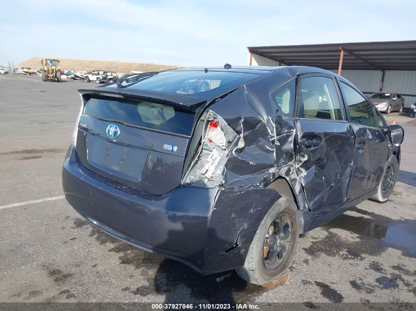 2012 Toyota Prius One/Two/Three/Four/Five VIN: JTDKN3DU2C1513712 Lot: 37927846