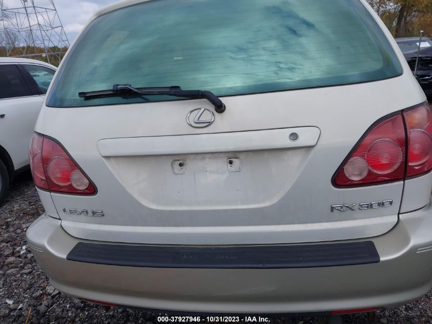 1999 Lexus Rx 300 Luxury Suv VIN: JT6HF10U9X0064114 Lot: 37927946