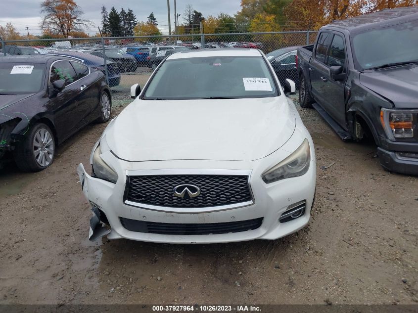 2014 Infiniti Q50 Premium VIN: JN1BV7AP3EM680929 Lot: 37927964