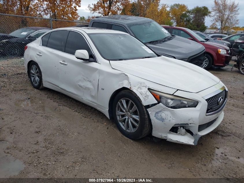 2014 Infiniti Q50 Premium VIN: JN1BV7AP3EM680929 Lot: 37927964