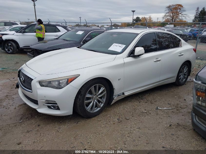 2014 Infiniti Q50 Premium VIN: JN1BV7AP3EM680929 Lot: 37927964