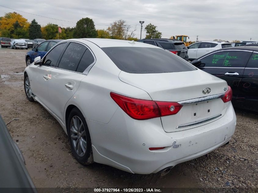 2014 Infiniti Q50 Premium VIN: JN1BV7AP3EM680929 Lot: 37927964