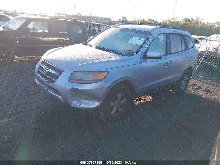 2007 Hyundai Santa Fe Gls VIN: 5NMSG13D27H108512 Lot: 37927988