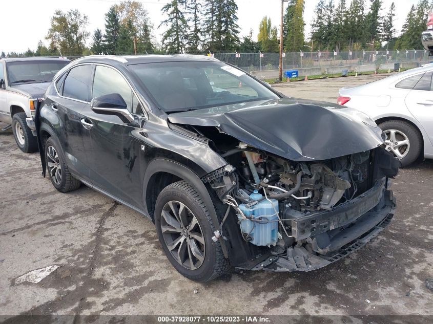 2015 Lexus Nx 200T VIN: JTJBARBZ9F2035507 Lot: 37928077