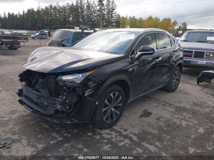 2015 Lexus Nx 200T VIN: JTJBARBZ9F2035507 Lot: 37928077