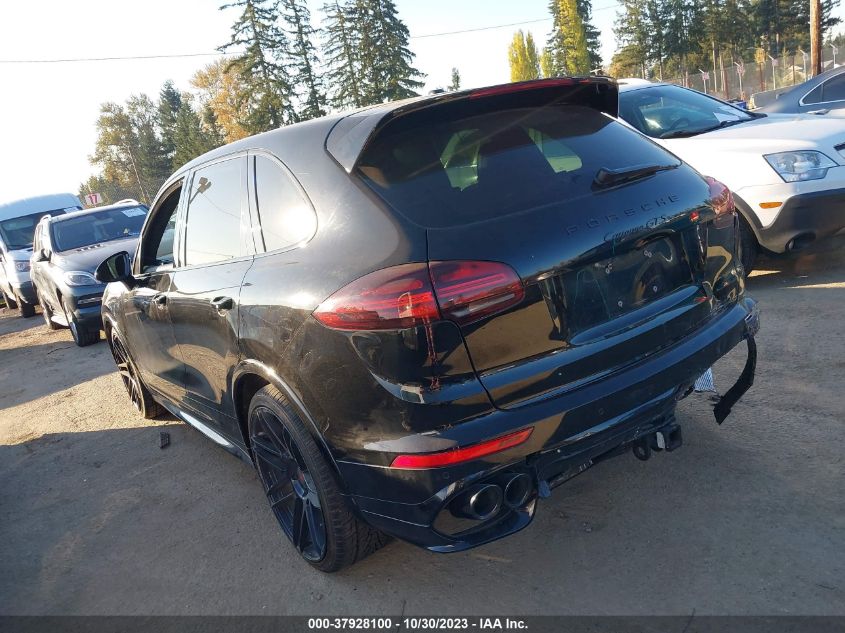 2016 Porsche Cayenne Gts VIN: WP1AD2A2XGLA72027 Lot: 37928100