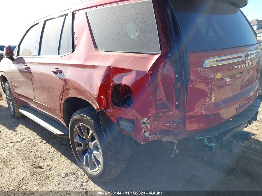 2021 Chevrolet Tahoe Lt VIN: 1GNSKNKDXMR391909 Lot: 37928144
